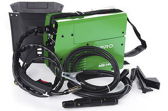 Зварювальний напівавтомат інверторний APRO MIG-140, 20-140А, ял.4 мм, н.0.8-1мм 1 кг 3+2.5+2 мм