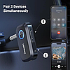 Bluetooth адаптер приймач Ugreen Bluetooth 5.3 з мікрофоном Black CM596, фото 11