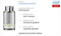 Парфюмерный концентрат (0,5 кг) ENERGIC DISCOVERY (аналог MON***ANC EXPLORER PLATINUM )