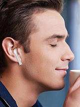 Бездротові Bluetooth навушники Borofone BW01 Plus білі, фото 4