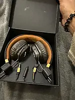 Накладні навушники для телефону Marshall Headphones Major II Хороші бездротові навушники (Brown)