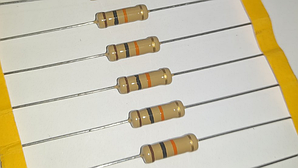 Резистор 10 кОм ±1% CFR 2Вт вивідний