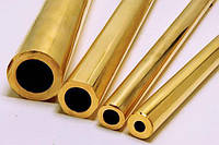 Латунная труба 18х1 мм в диаметре ЛС63, ЛС68 делаем порезку латунных труб от 3-х метров