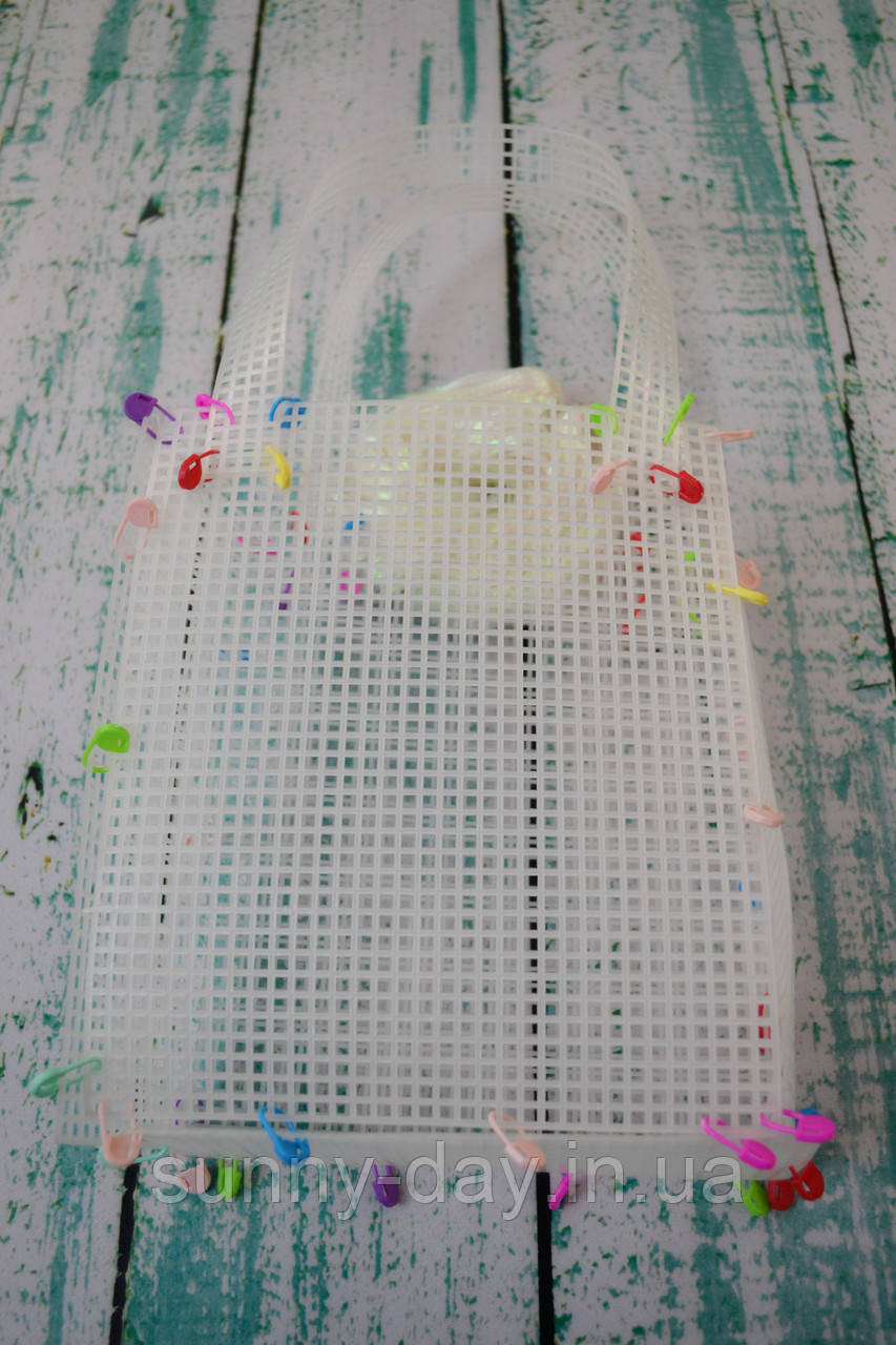 Пластикова канва фігурна - заготівля для сумки №11, фото 1