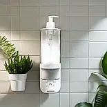 Дозатор універсальний для рідкого мила і дезінфікуючих засобів 300 мл, фото 8