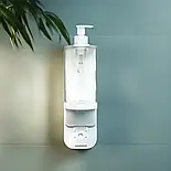 Дозатор універсальний для рідкого мила і дезінфікуючих засобів 300 мл, фото 9