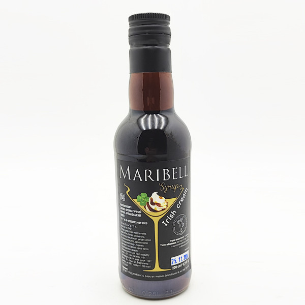 Сироп Ірландський лікер Maribell 270мл