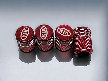 Металеві ковпачки на ніпель з логотипом Kia