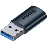 Перехідник Baseus Ingenuity Series Mini OTG Type-C to USB 3.1 синій, фото 9