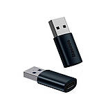 Перехідник Baseus Ingenuity Series Mini OTG Type-C to USB 3.1 синій, фото 2