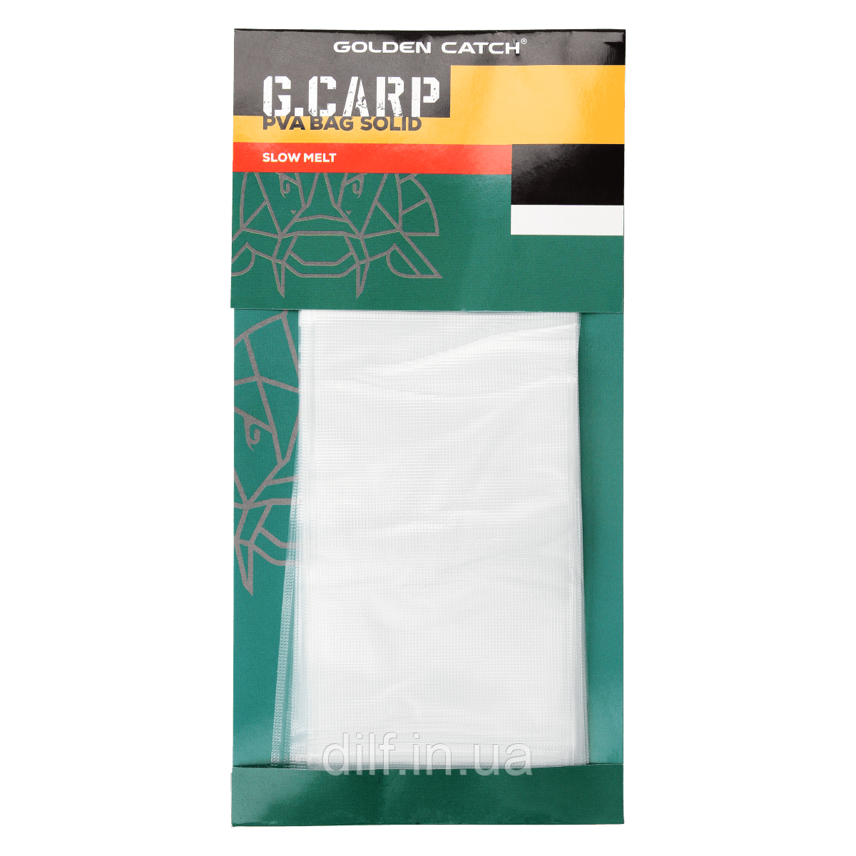 ПВА пакет GC G.Carp PVA Bag 55 x 140 мм M ( 10шт )