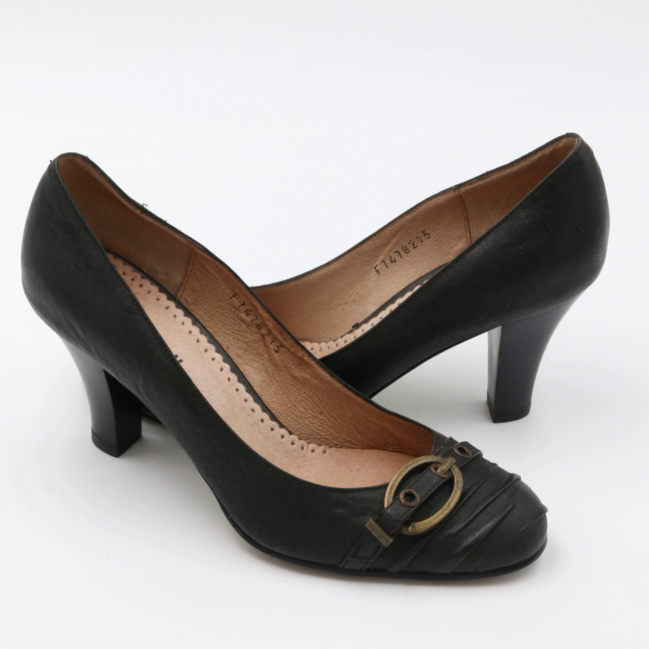Туфлі жіночі класичні шкіряні кольори коричневі розміри 36.Conni код-(1261)