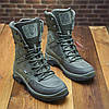 Тактичні берці зимові оливкові, військові черевики зима хакі, армійське взуття на зиму для зсу, розміри: 36-47, фото 2