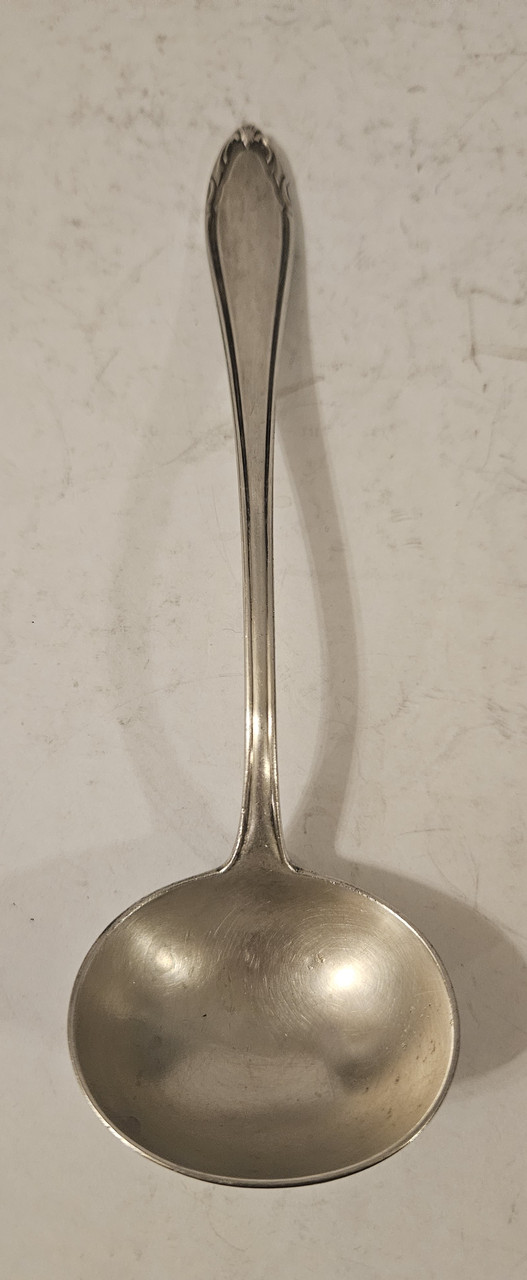 Посрібна ложка для салату, фото 1