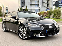 Бампер передний Lexus GS 2012-2015 в стиле GS F sport рестайлинг 2016+ (комплектный)