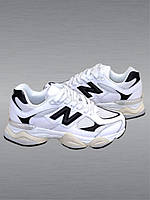 Жіночі кросівки New Balance 9060 .Підліткові Демісезонні кросівки Нью Беленс 9060 . шкіра.натуральний замш.