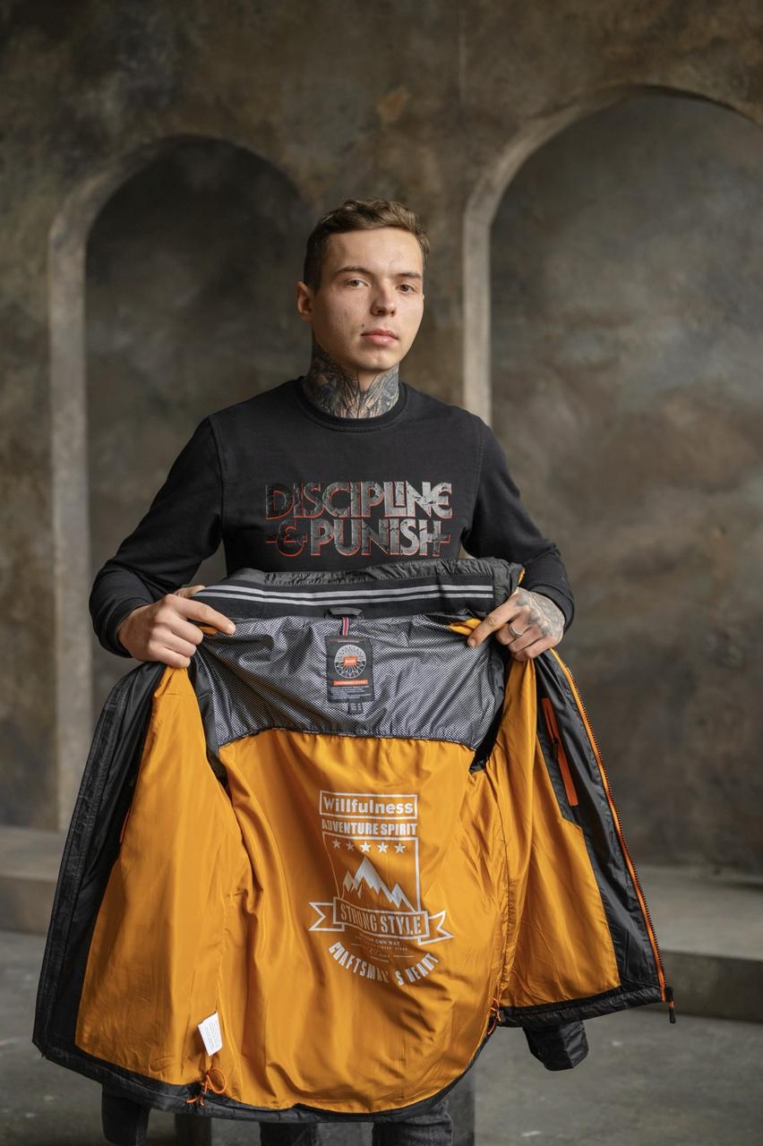 Куртка чоловіча Bihor демісезонна L-5XL арт.1751, Синій, 5XL