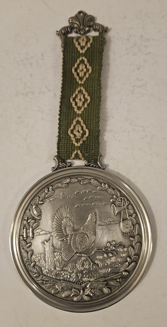 Настінне олов'яне панно Тетерев, фото 1