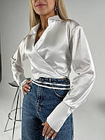 Женская стильная блузка ткань: шёлк Армани Мод. #191