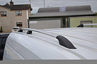 Рейлинги на крышу с пластиковыми креплениями Ford Transit Connect / Tourneo 2004-2014 ДЛИННАЯ БАЗА, под хром