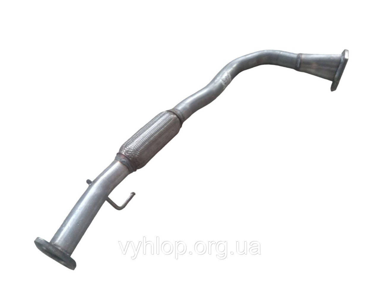 Труба приймальна Фіат Добло (Fiat Doblo) 1.9 D 00-05 (07.318) Polmostrow алюминизированный