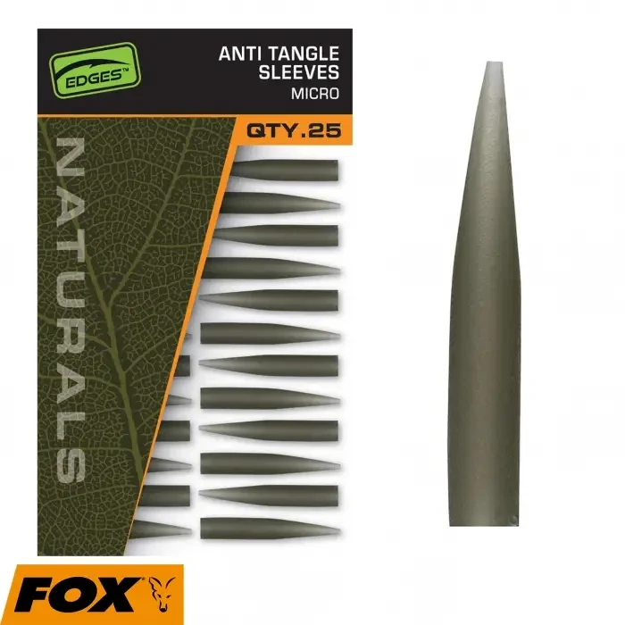 Притизакручувач Fox Egdes Naturals Anti Tangle Sleeves micro