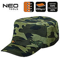 Бейсболка камуфлированная рабочая Camo, Neo Tools (81-626)