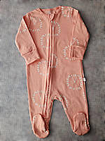 Дитячий трикотажний чоловічок сліп комбінезон на блискавці