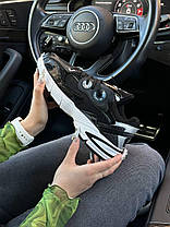 Жіночі кросівки Adidas Astir Originals Black White Взуття Адідас Астір чорно білі замшеві демісезон, фото 6