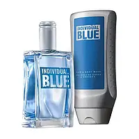 Набір Individual Blue аромат і шампунь/гель, Avon, Ейвон Індивідуал Блу, чоловічий подарунковий набір