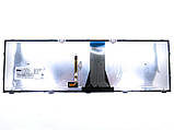 Клавіатура для LENOVO IdeaPad G50, G50-70, G70, G70-70, G70-80, Z50-70, Z50-75, Z70-80 (RU Black, Чорна рамка з підсвічуванням), фото 3