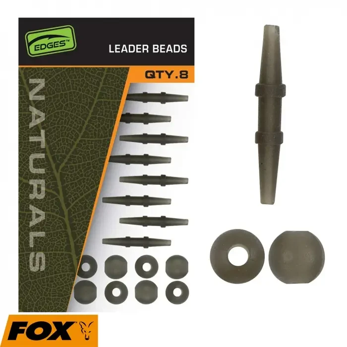 Бусина для ростольйоту Fox Edges Naturals Leader Beads 8 pcs