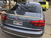 Спойлер лип на багажник Volkswagen Passat B7 / B8 USA 2011-2019 ABS пластик под покраску