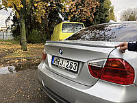 Спойлер-лип багажник BMW 3 series E90 2005-2011 ABS пластик под покраску
