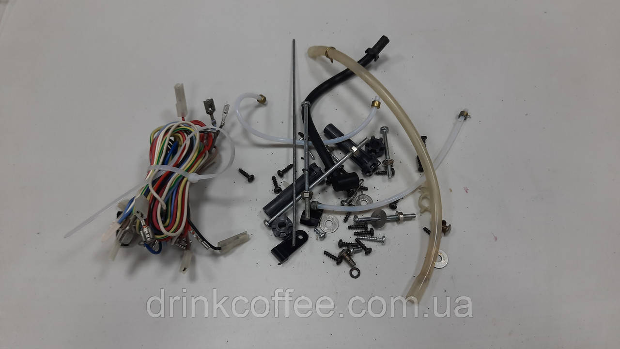Дрібні деталі + дроти + шланг тиску для кавомашини DeLonghi ESAM 4000_9 Magnifica б/у