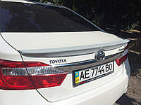 Спойлер лип багажника Toyota Camry 50/55 2011-2017 ABS пластик под покраску