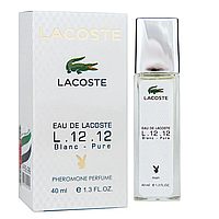 Lacoste Eau De Lacoste L.12.12 Blanc Pheromone Parfum мужской 40 мл