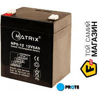 Аккумулятор для ИБП Matrix NP5-12 12В, 5Ач