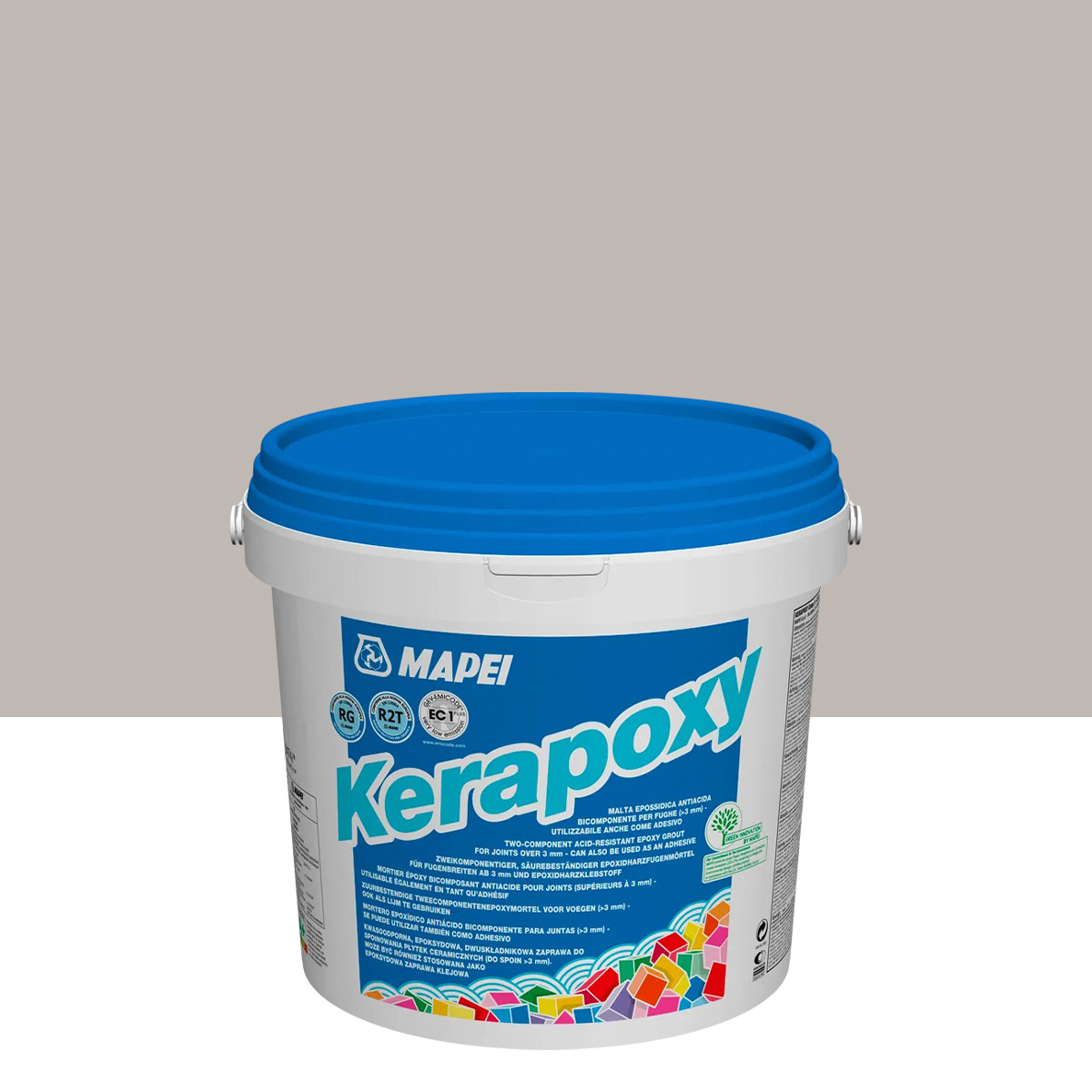 Епоксидний шовний заповнювач (фуга) MAPEI KERAPOXY №110, манхеттен, 2 кг (4511002)