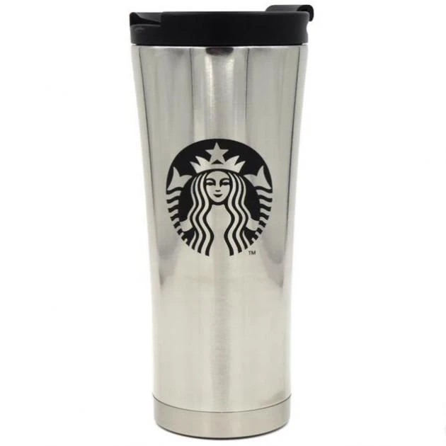 Термокружка тамблер Starbucks 500 мл Silver