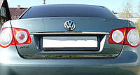 Хром накладка нижней кромки багажника Volkswagen Jetta 2005-2010 (нержавеющая сталь)