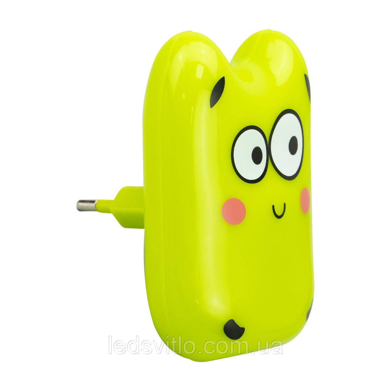 Нічник в розетку LED SCOOBY 1W 100Lm 220V з датчиком освітленості