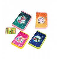 Пенал TIGER 2605 E (1 порожній., тканина з малюн.) Spotty Cutes