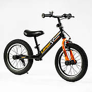 Металевий біговел,велобіг, велосипед без педалей Corso LAMBO 14 дюймів