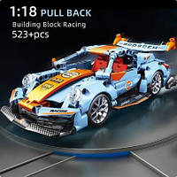 Конструктор суперкар гоночный автомобиль спортивная машина 1:18 ToylinX 523 деталей 24.9*12.7*7.7 см