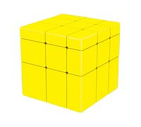 Зеркальный кубик рубика желтый QiYi Mirror cube Yellow