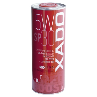 Моторна олива XADO Atomic Oil 5W-30 SP RED BOOST синтетична, 1л, ХА 26185