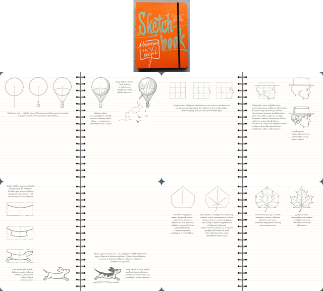 Скетчбук уроки Малюємо за 30 секунд 