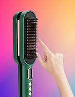 Плойка Kemei Km-2237 (керамічні пластини, іонізація, потужність 70 Вт, дисплей), фото 4