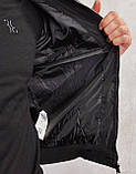 Чоловіча куртка вітровка RALPH LAUREN H4235 чорна, фото 4